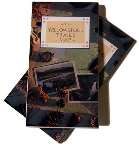HIKING YELLOWSTONE TOPOGRAPHIC MAP-New Edition!