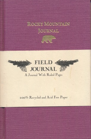 FIELD JOURNAL-SMALL 4x6 inches RULED