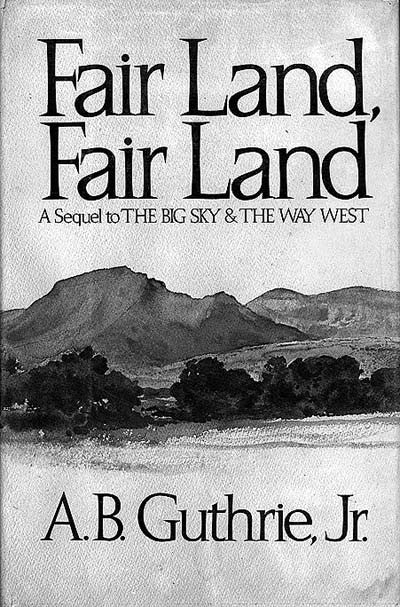 Fair Land, Fair Land (signed)
