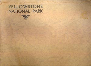 Large Haynes Album of Yellowstone National Park.